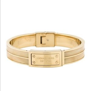 Michael Kors Est 1981 Gold Plaque Bracelet